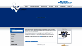 What Austinseal.com website looked like in 2020 (3 years ago)