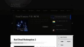 What Animesecrets.org website looked like in 2020 (5 years ago)