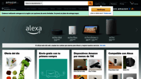 What Amazon.es website looked like in 2020 (3 years ago)