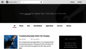 What Appletoolbox.com website looked like in 2020 (3 years ago)