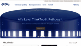 What Alfalaval.pl website looked like in 2020 (3 years ago)