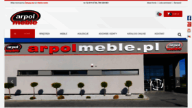 What Arpolmeble.pl website looked like in 2020 (5 years ago)