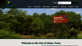 What Alamotexas.org website looked like in 2020 (3 years ago)