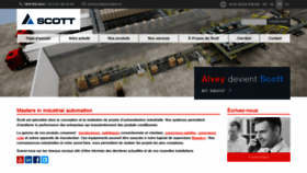 What Alvey.fr website looked like in 2020 (3 years ago)