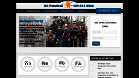 What Acpaintball.com website looked like in 2020 (3 years ago)