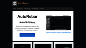 What Autorebar.com website looked like in 2020 (3 years ago)
