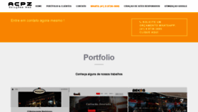 What Acpzsolucoes.com.br website looked like in 2020 (3 years ago)