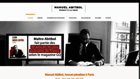 What Avocat-penaliste-paris.fr website looked like in 2020 (3 years ago)