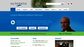 What Autopatie.cz website looked like in 2020 (3 years ago)