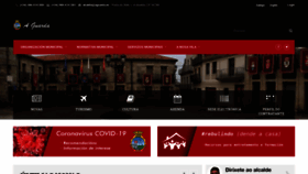 What Aguarda.es website looked like in 2020 (3 years ago)