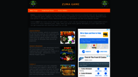 What Allzuma.com website looked like in 2020 (3 years ago)