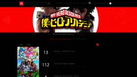 What Animeheaven.site website looked like in 2020 (3 years ago)