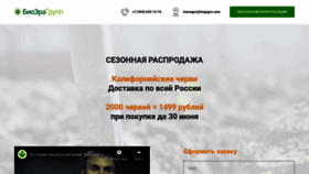 What Agroworms.ru website looked like in 2020 (3 years ago)