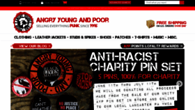 What Angryyoungandpoor.com website looked like in 2020 (3 years ago)