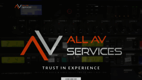 What Allavservices.com website looked like in 2020 (3 years ago)