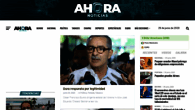What Ahoranoticias.com.mx website looked like in 2020 (3 years ago)