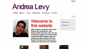 What Andrealevy.co.uk website looked like in 2020 (3 years ago)