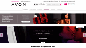 What Avon.lv website looked like in 2020 (3 years ago)
