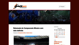 What Agesporte.com.br website looked like in 2020 (3 years ago)