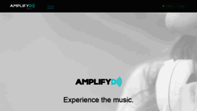 What Amplifydmusic.com website looked like in 2020 (3 years ago)