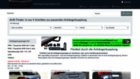 What Anhaengerkupplungen24.de website looked like in 2020 (3 years ago)