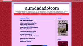 What Aumdada.com website looked like in 2020 (3 years ago)