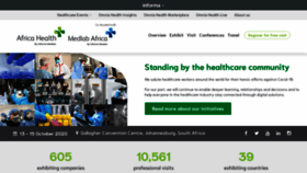What Africahealthexhibition.com website looked like in 2020 (3 years ago)