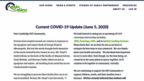 What Agendaforchildrenost.org website looked like in 2020 (3 years ago)