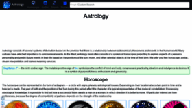 What Astrologyk.com website looked like in 2020 (3 years ago)