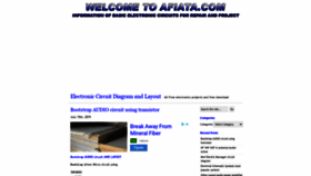 What Afiata.com website looked like in 2020 (3 years ago)