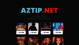 What Aztip.net website looked like in 2020 (3 years ago)