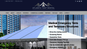 What Atlantictent.com website looked like in 2020 (3 years ago)