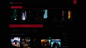 What Axemovies.ws website looked like in 2020 (3 years ago)