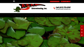 What Aaapests.com website looked like in 2020 (5 years ago)