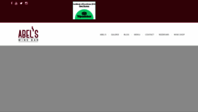 What Abelswinebar.ro website looked like in 2020 (6 years ago)