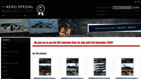 What Aero-spezial-modellbauversand.de website looked like in 2020 (3 years ago)