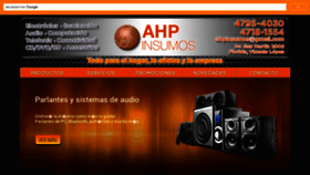 What Ahpinsumos.com.ar website looked like in 2020 (3 years ago)