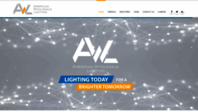 What Awlighting.com website looked like in 2020 (3 years ago)