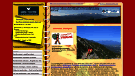 What Accompagnateur-montagne-pyrenees.com website looked like in 2020 (3 years ago)