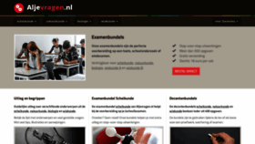 What Aljevragen.nl website looked like in 2020 (3 years ago)