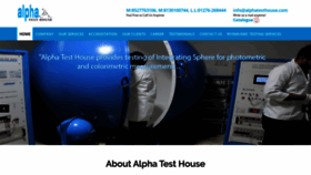 What Alphatesthouse.com website looked like in 2020 (3 years ago)