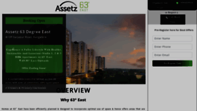 What Assetz63degreeeast.in website looked like in 2020 (3 years ago)