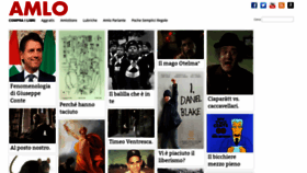 What Amlo.it website looked like in 2020 (3 years ago)
