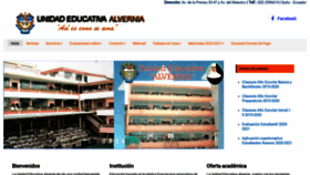 What Alvernia.edu.ec website looked like in 2020 (3 years ago)