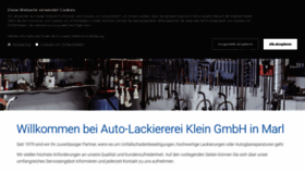 What Autounfall-klein.de website looked like in 2020 (3 years ago)