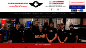 What Autorescue.com website looked like in 2020 (3 years ago)