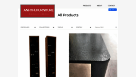 What Anhthufurniture.com website looked like in 2020 (3 years ago)