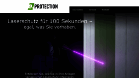 What A-protection.de website looked like in 2020 (3 years ago)
