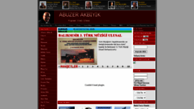 What Abuzerakbiyik.com.tr website looked like in 2020 (3 years ago)
