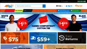 What Alldayshirts.com website looked like in 2020 (3 years ago)